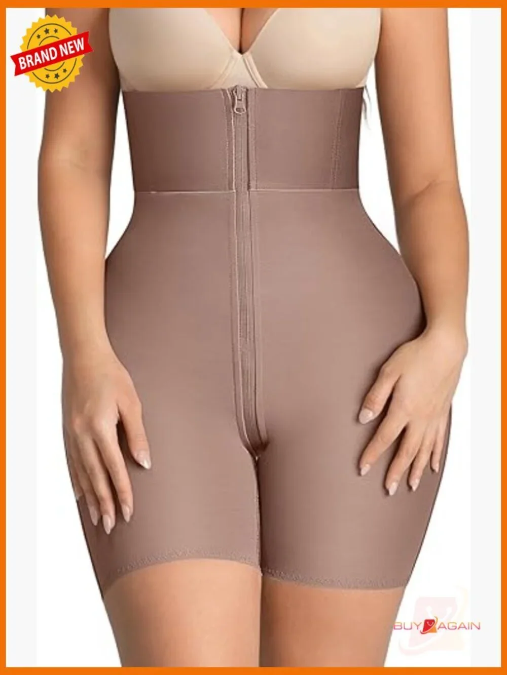 Tummy Control Shapewear High Waisted Butt Lifting Shorts Girdle